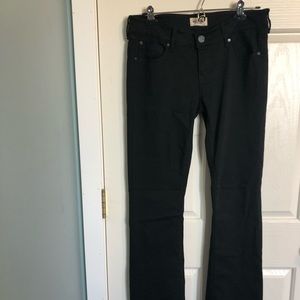 Bootlegger Slim Boot Black Jeans